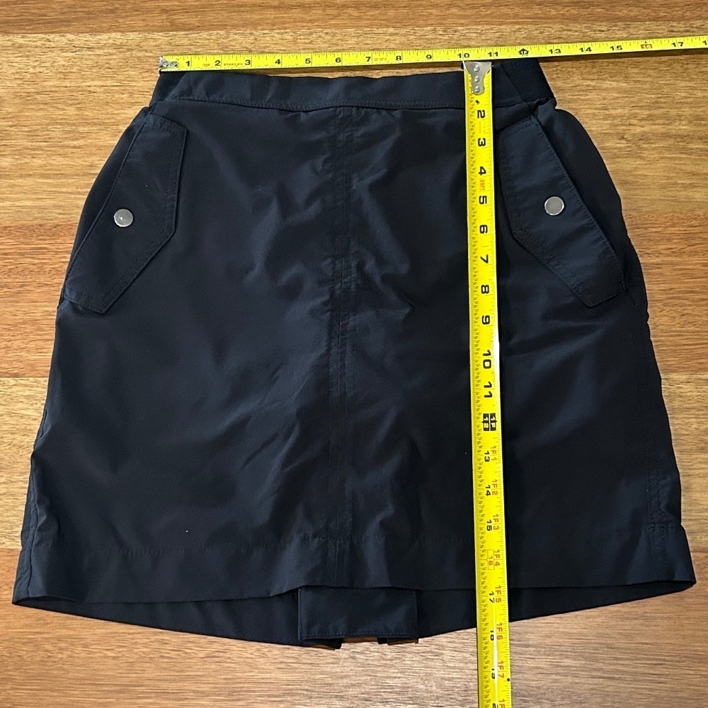 Athleta Vienna Cargo Skort Skirt color Black Size 4 - Picture 8 of 8